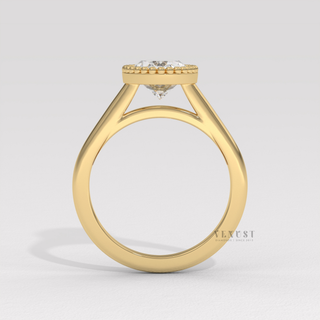 Moissanite rings oval cut with statement design
