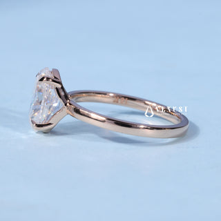 1.50CT Oval Cut Moissanite Diamond Solitaire Engagement Ring