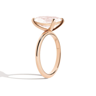 vintage moissanite ring soft side profile