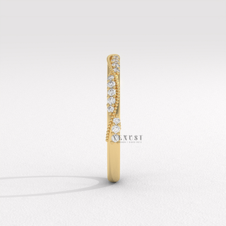 vintage inspired wedding band